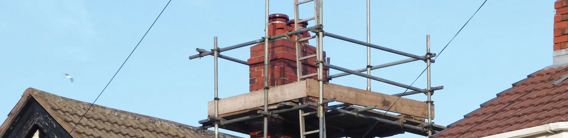 Chimney Repairs — Exterior Property Services on Marion Real Estate