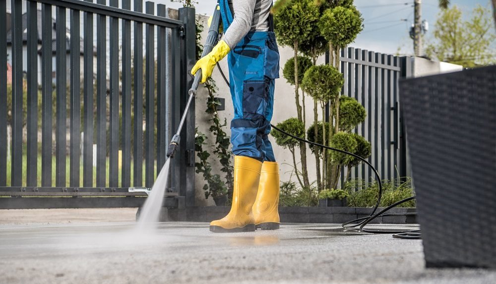 Pressure Washing Services — Exterior Surface Restoration on Marion Real Estate